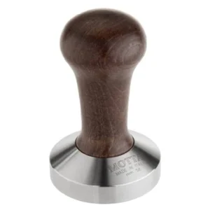 Motta Tamper convex base 58 mm brown handle