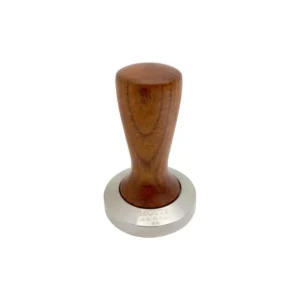 Motta Tamper slim flat base 58 mm wood handle