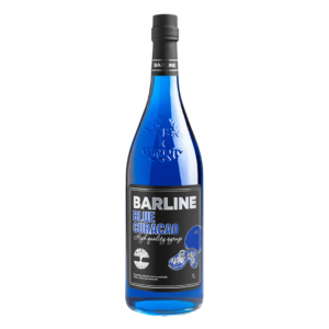 Blue Curacao Syrup Barline 1L