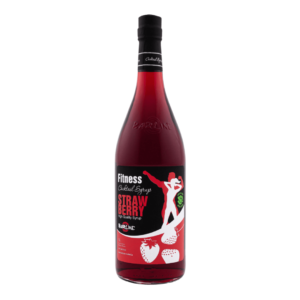 Strawberry Fitness Syrup Barline 1L